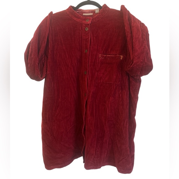 NORDSTROM Corduroy Button Up Shacket - Picture 3 of 4